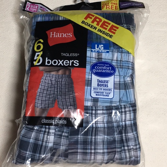 hanes tagless boxers